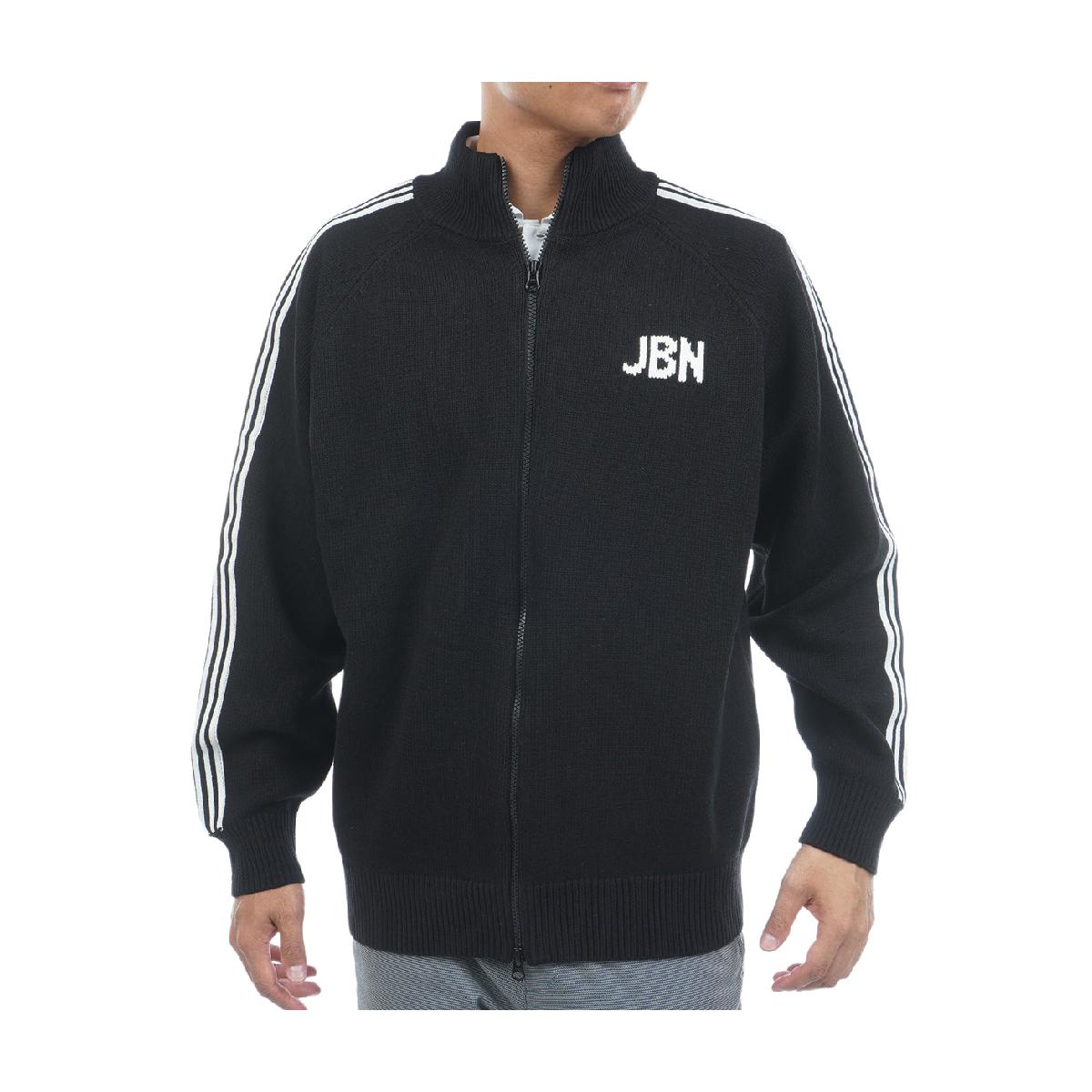 新品 ジャックバニー ポリエステル ストレッチタフタ 中綿ブルゾン(5)L/黒 ストレッチタフタ中綿スニードジャック | Jack Bunny!!（ジャック