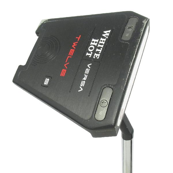 【中古】オデッセイ　VERSA　ホワイト・ホット VERSA TWELVE S パター スチールシャフト　【34】シャフト：スチールシャフトCDランク　フレックス計測項目外　男性用 メンズ用　右用｜GDOゴルフショップ 店