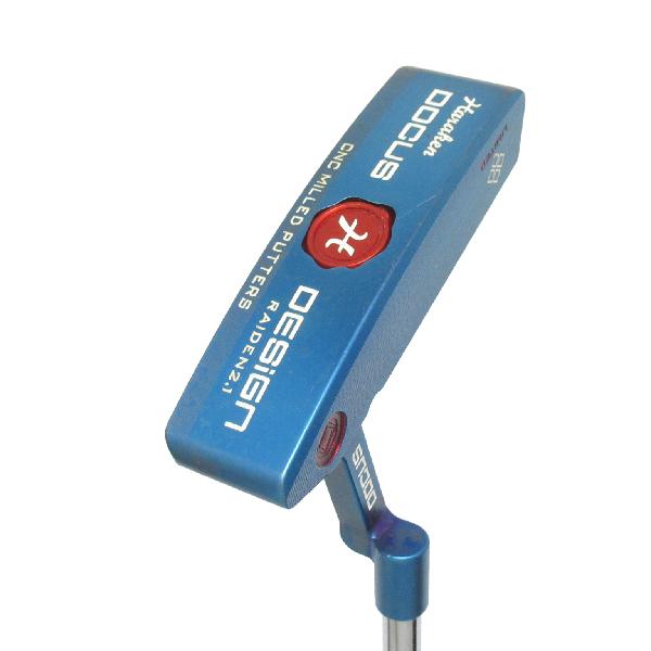 【中古】ドゥーカス　DOCUS　RAIDEN 2.1 BLUE Limited(2024) パター スチールシャフト　 【34】 シャフト：スチールシャフト Cランク　フレックス計測項目外　男性用 メンズ用　右用