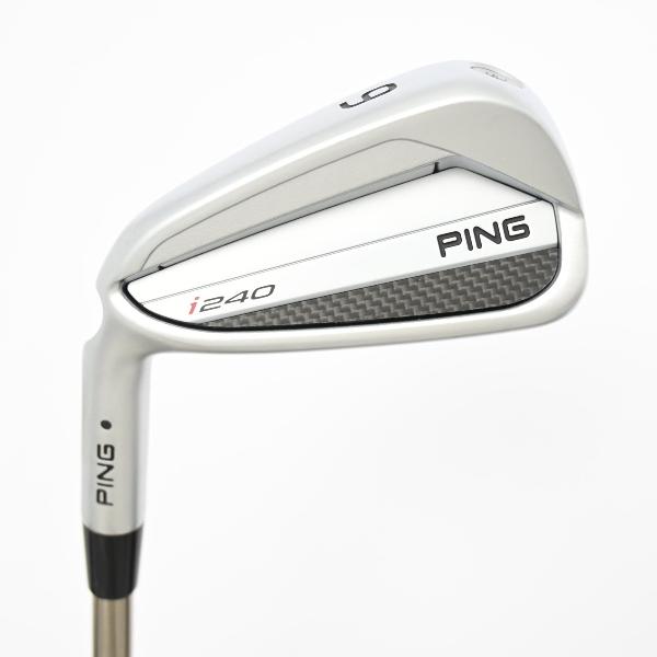 【中古】ピン　I SERIES　i240 アイアン PING TOUR 2.0 CHROME 85　 レフティ シャフト：PING TOUR 2.0 CHROME 85 Cランク　フレックスS　男性用 メンズ用　左用