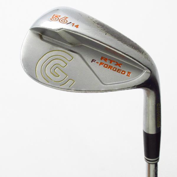 【中古】クリーブランド　RTX　RTX F-FORGED II ウェッジ スチールシャフト　 【56-14】 シャフト：スチールシャフト Dランク　フレックス判別不能　男性用 メンズ用　右用