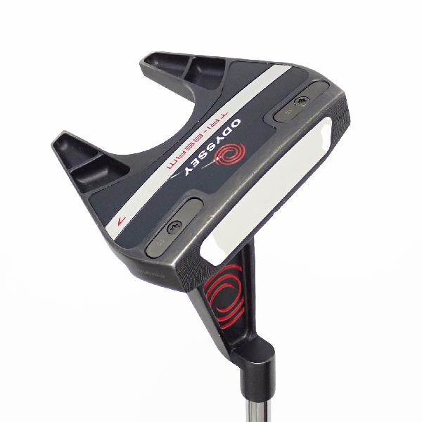 【中古】オデッセイ　ODYSSEY　TRI-BEAM #7 パター カーボンスチール複合シャフト　 【34】 シャフト：カーボンスチール複合シャフト Cランク　フレックス計測項目外　男性用 メンズ用　右用