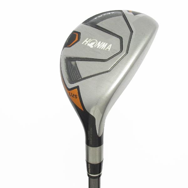 【中古】本間ゴルフ　TOUR WORLD　TOUR WORLD TW747 UT ユーティリティ VIZARD For TW747　 【25】 シャフト：VIZARD For TW747 Cランク　フレックス設定無　男性用 メンズ用　右用