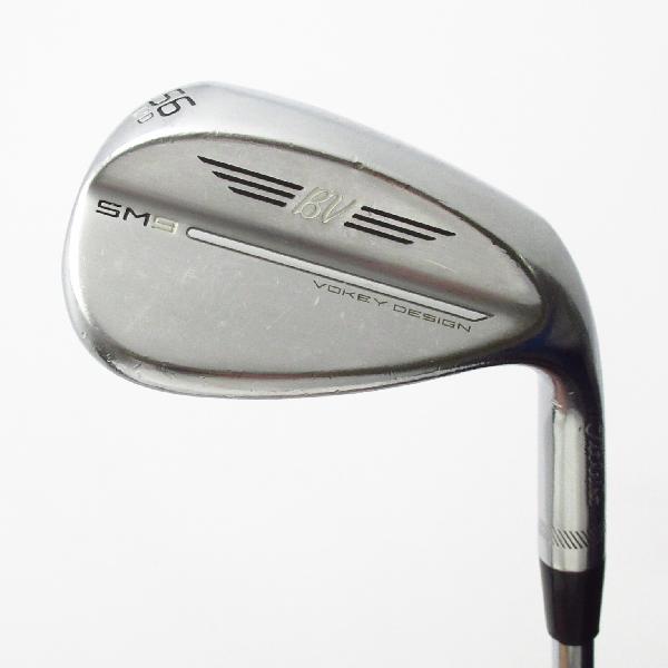 【中古】タイトリスト Vokey ボーケイ SM9 TOUR CHROME ウェッジ Dynamic Gold 【56-12】シャフト:Dynamic GoldDランク フレックスWEDGE 男性用 メンズ用 右用|GDOゴルフショップ 店