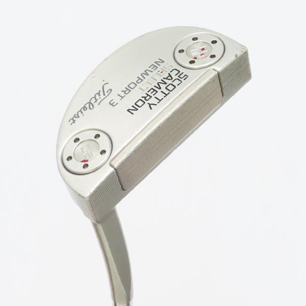 【中古】スコッティキャメロン　SELECT　セレクト NEWPORT 3(2017) パター スチールシャフト　 【33】 シャフト：スチールシャフト Dランク　フレックス計測項目外　男性用 メンズ用　右用