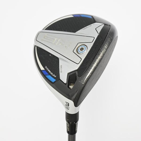 【中古】テーラーメイド　SIM　SIM フェアウェイウッド Tour AD XC-6　 【3W】 シャフト：Tour AD XC-6 Cランク　フレックスS　男性用 メンズ用　右用