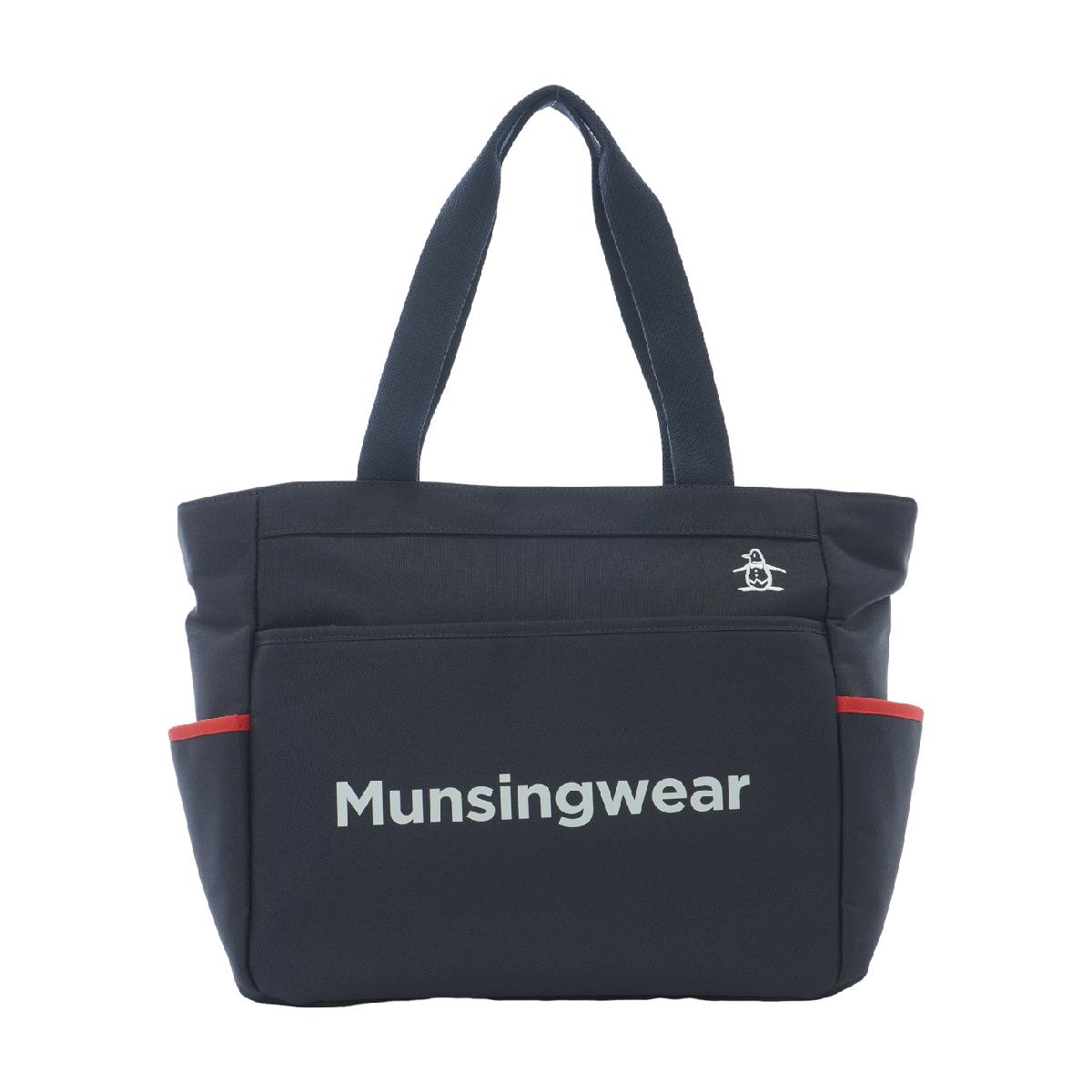 楽天市場】【美品】マンシングウェア 2WAYボストンバッグ ネイビー×白