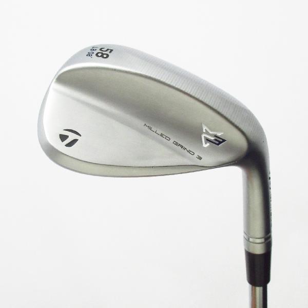 【中古】テーラーメイド　MILLED GRIND　ミルドグラインド3 クローム ウェッジ N.S.PRO MODUS3 TOUR 105　【58-08】シャフト：N.S.PRO MODUS3 TOUR 105Cランク　フレックスS　男性用 メンズ用　右用｜GDOゴルフショップ 店