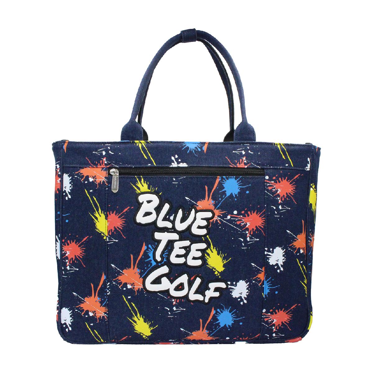 ブルーティーゴルフ BLUE TEE GOLF デニムペイント トートボストンバッグ