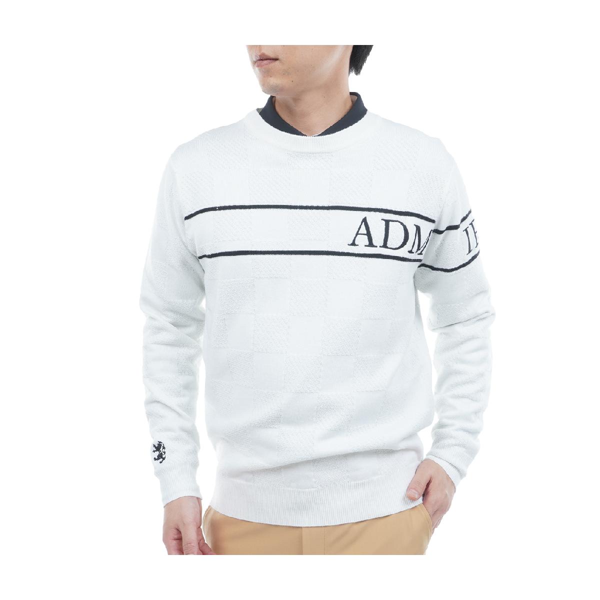 アドミラル　Admiral　ビッグロゴ クルーネックセーター｜GDOゴルフショップ 店