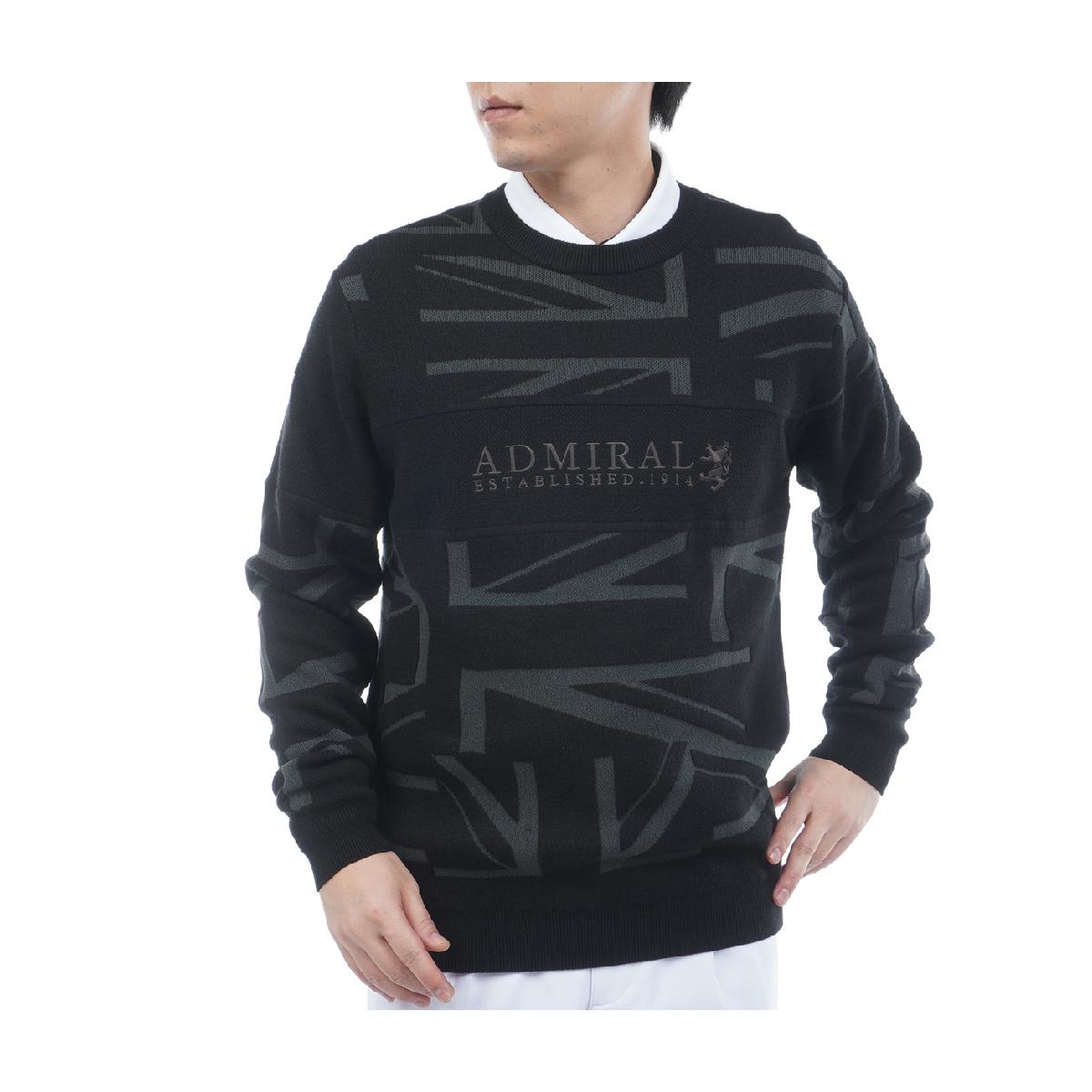 アドミラル　Admiral　UJジャカード クルーネックセーター｜GDOゴルフショップ 店