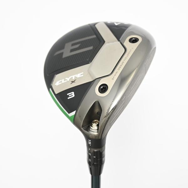 【中古】キャロウェイゴルフ　ELYTE　エリート X フェアウェイウッド VENTUS GREEN 5 for Callaway　【3W】シャフト：VENTUS GREEN 5 for CallawayBCランク　フレックスR　男性用 メンズ用　右用｜GDOゴルフショップ 店