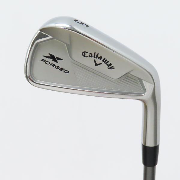 【中古】キャロウェイゴルフ　X　X FORGED STAR(2021) アイアン Fujikura MC 80 for Callaway　 シャフト：Fujikura MC 80 for Callaway Cランク　フレックスS　男性用 メンズ用　右用
