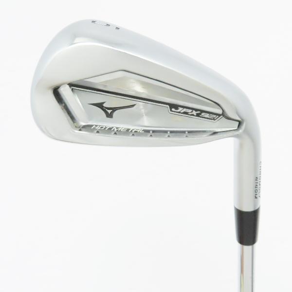 【中古】ミズノ　JPX　JPX921 HOT METAL アイアン スチールシャフト　 シャフト：スチールシャフト Cランク　フレックス判別不能　男性用 メンズ用　右用