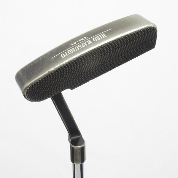 【中古】ヒロマツモト HIRO MATSUMOTO TM-01 パター スチールシャフト 【33】シャフト:スチールシャフトCDランク フレックス計測項目外 男性用 メンズ用 右用|GDOゴルフショップ 店