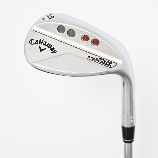 【中古】キャロウェイゴルフ　Callaway Golf　JAWS FORGED クロムメッキ仕上げ ウェッジ スチールシャフト　【58-09】シャフト：スチールシャフトCDランク　フレックスS　男性用 メンズ用　右用｜GDOゴルフショップ 店
