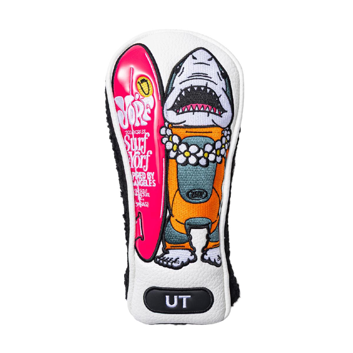 ヨルフ YORF シャーク ヘッドカバー UT用|GDOゴルフショップ 店