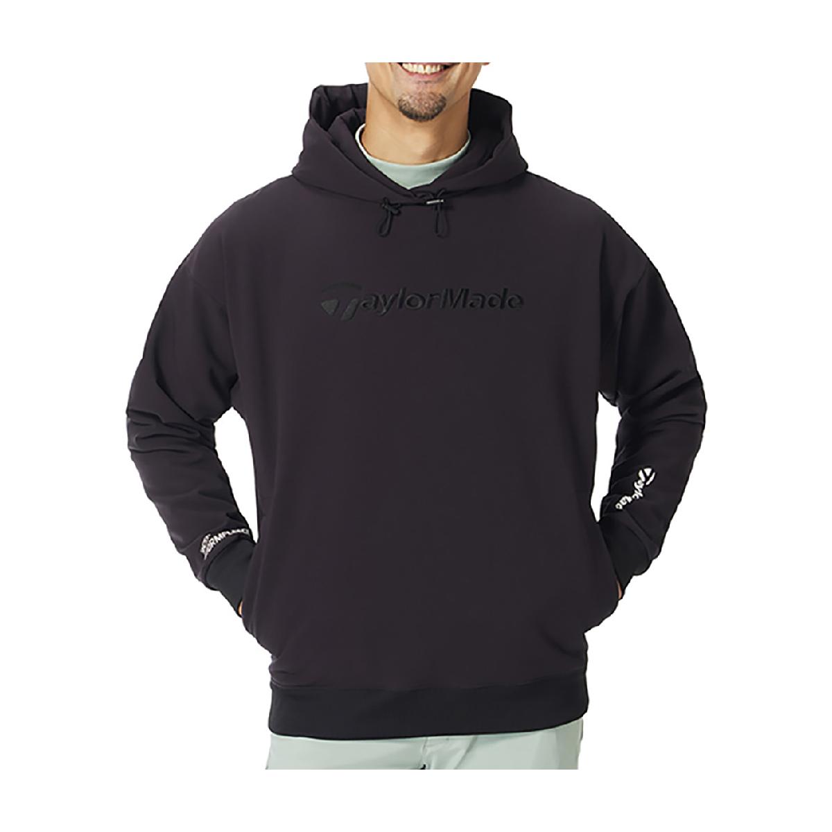楽天市場】テーラーメイド パーカー ネイビー×白 ロゴプリント 裏起毛