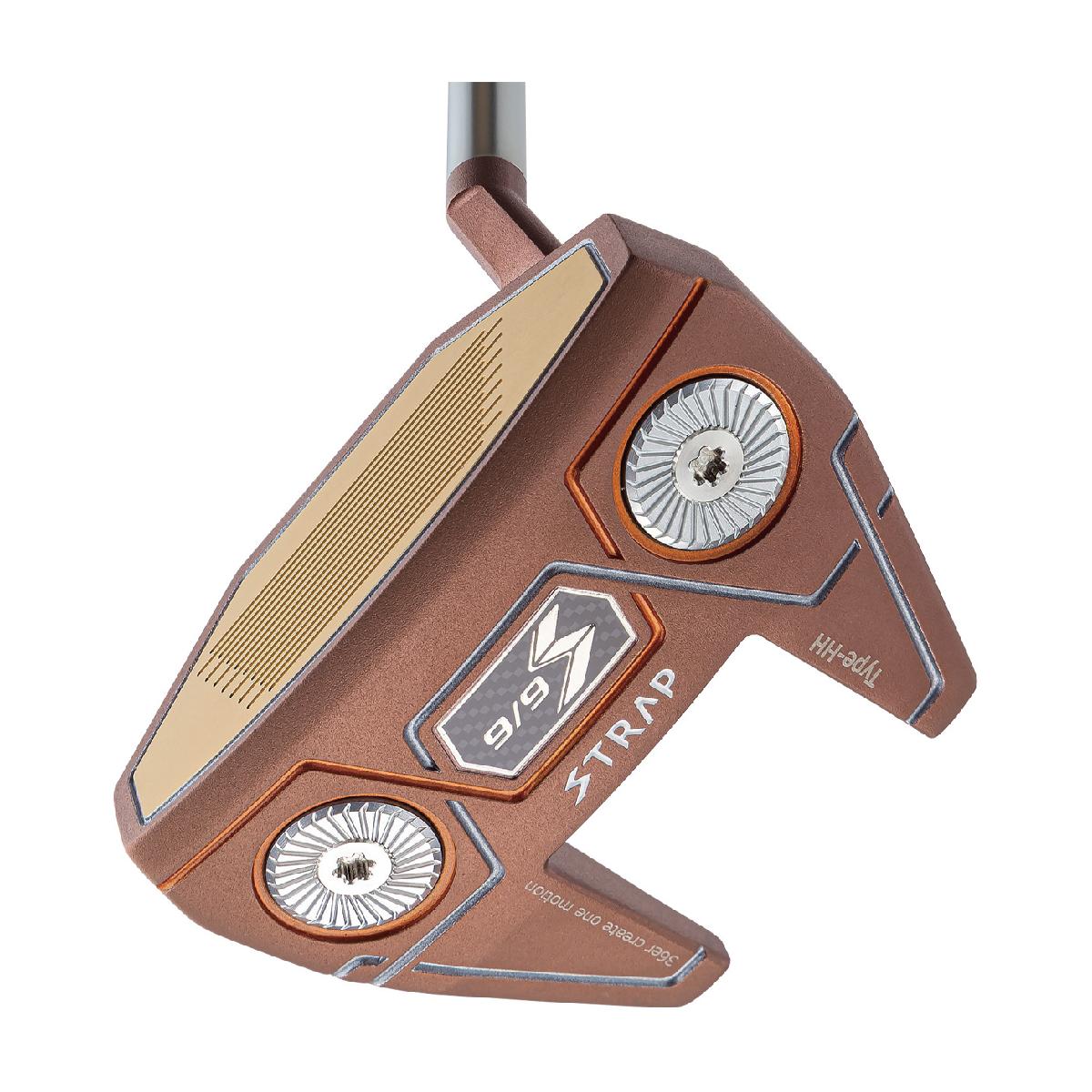 キャスコ　KASCO　9／9 STRAP ホーンヒール 中尺パター　 シャフト：N.S.PRO PUTTER 160