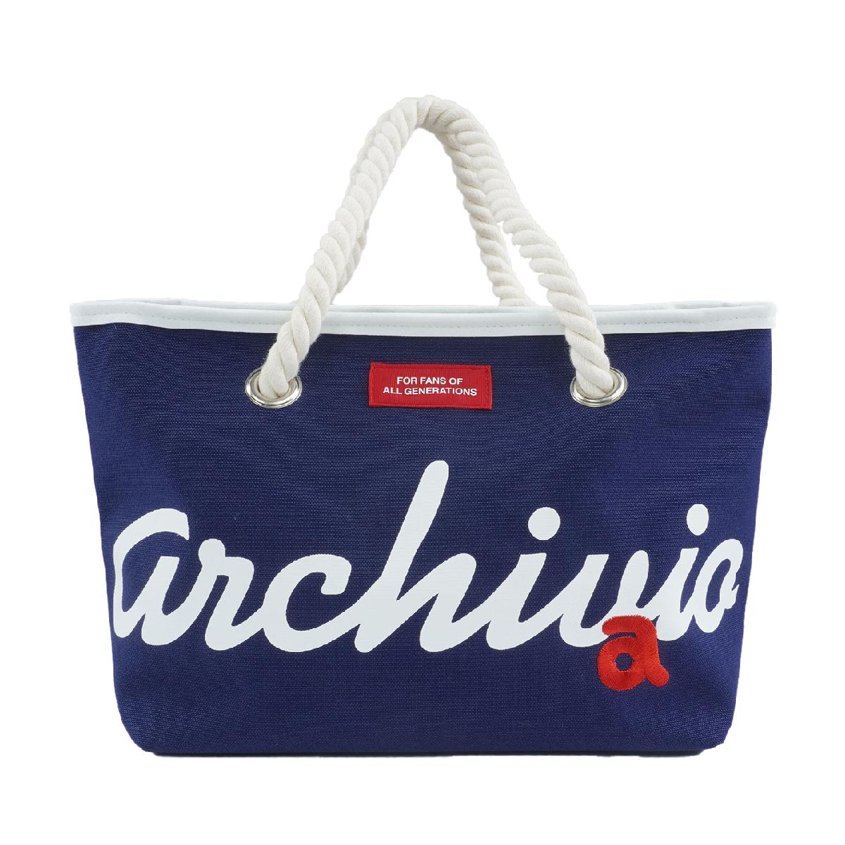 アルチビオ　archivio　コットンキャンバスカートバッグ