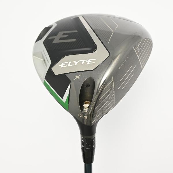 【中古】キャロウェイゴルフ　ELYTE　エリート X ドライバー VENTUS GREEN 5 for Callaway　シャフト：VENTUS GREEN 5 for CallawayCランク　フレックスSR　男性用 メンズ用　右用｜GDOゴルフショップ 店 25,978円