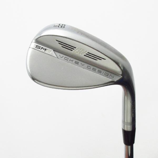 【中古】タイトリスト　Vokey　ボーケイ SM8 ツアークローム ウェッジ スチールシャフト　 【58-10】 シャフト：スチールシャフト Dランク　フレックス判別不能　男性用 メンズ用　右用