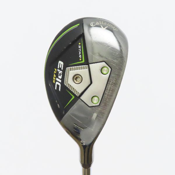 【中古】キャロウェイゴルフ EPIC EPIC FLASH STAR ハイブリッド ユーティリティ N.S.PRO ZELOS 7 【U5】シャフト:N.S.PRO ZELOS 7CDランク フレックスS 男性用 メンズ用 右用|GDOゴルフショップ 店