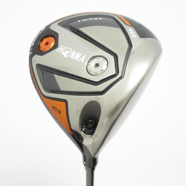 【中古】本間ゴルフ　TOUR WORLD　TOUR WORLD TW747 460 ドライバー VIZARD For TW747　 シャフト：VIZARD For TW747 Cランク　フレックスS　男性用 メンズ用　右用