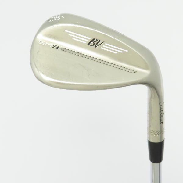 【中古】タイトリスト　Vokey　ボーケイ SM9 BRASHED STEEL ウェッジ BV105　 【56-12】 シャフト：BV105 Dランク　フレックス設定無　男性用 メンズ用　右用
