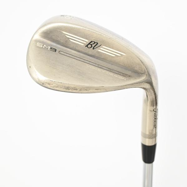 【中古】タイトリスト　Vokey　ボーケイ SM9 BRASHED STEEL ウェッジ スチールシャフト　【58-14】シャフト：スチールシャフトDランク　フレックス判別不能　男性用 メンズ用　右用｜GDOゴルフショップ 店