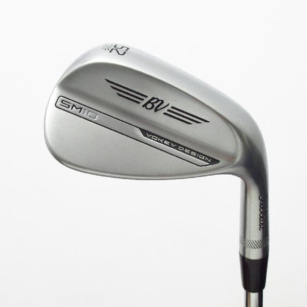 【中古】タイトリスト　Vokey　ボーケイ SM10 ツアークローム ウェッジ AMT BLACK　 【52-08】 シャフト：AMT BLACK Cランク　フレックスR　男性用 メンズ用　右用