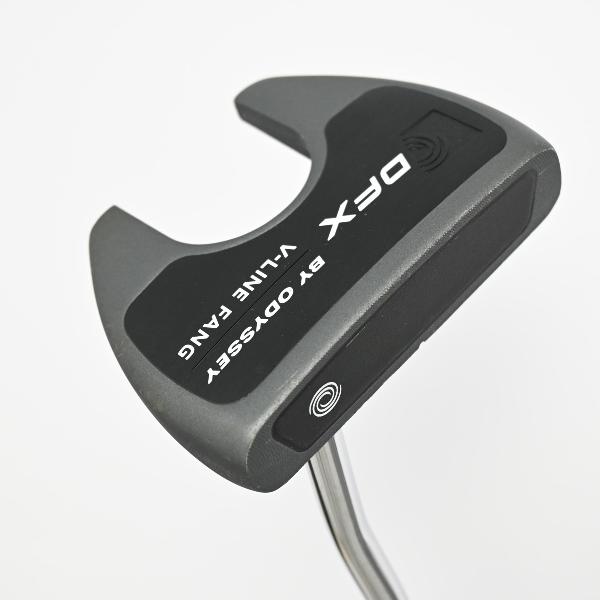 【中古】オデッセイ　DFX　DFX BY ODYSSEY V-LINE FANG DB パター スチールシャフト　 【34】 シャフト：スチールシャフト Cランク　フレックス計測項目外　男性用 メンズ用　右用