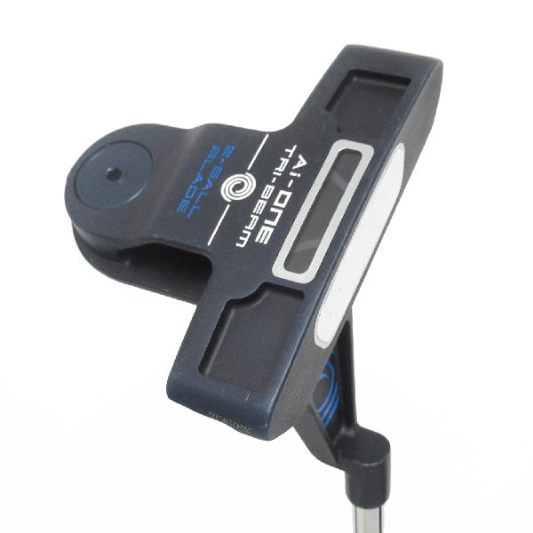 【中古】オデッセイ AI-ONE Ai-ONE TRI-BEAM 2-BALL BLADE パター スチールシャフト 【34】シャフト:スチールシャフトDランク フレックス計測項目外 男性用 メンズ用 右用|GDOゴルフショップ 店