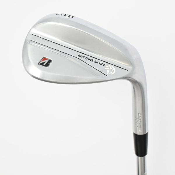 【中古】ブリヂストン　BRIDGESTONE GOLF　BITING SPIN ウェッジ スチールシャフト　【58-12】シャフト：スチールシャフトCDランク　フレックス判別不能　男性用 メンズ用　右用｜GDOゴルフショップ 店 10,560円