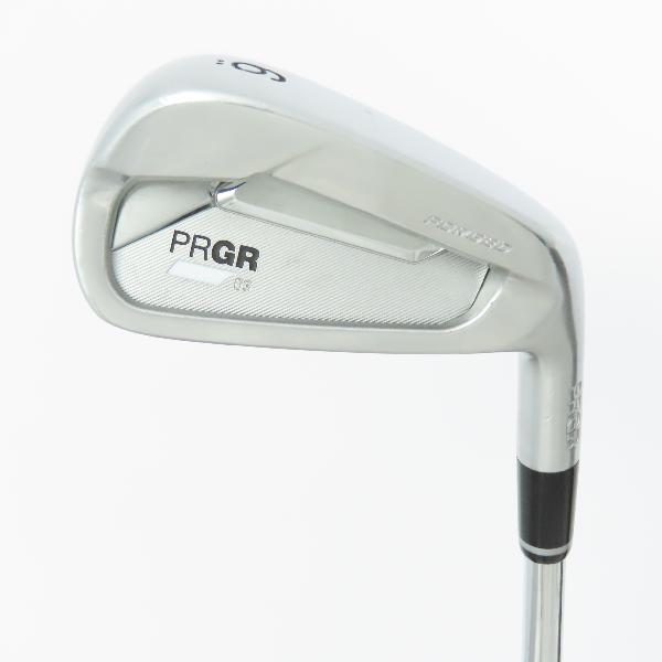 【中古】プロギア PRGR 03 IRONS アイアン Spec Steel 3 ver2 シャフト:Spec Steel 3 ver2 Cランク フレックスSR 男性用 メンズ用 右用