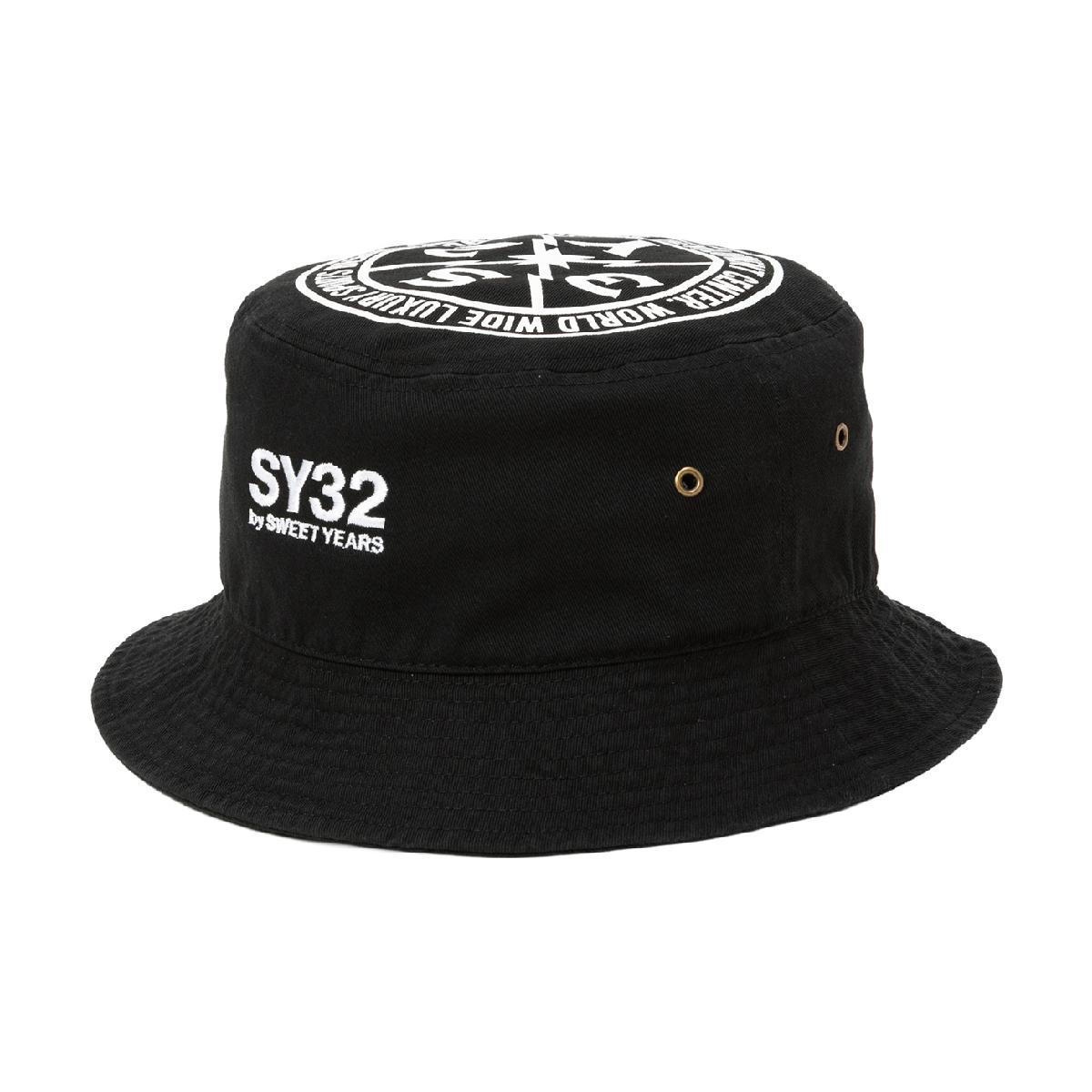 エスワイサーティトゥ バイ スウィートイヤーズ　SY32 by SWEET YEARS　サークルロゴ バケットハット｜GDOゴルフショップ 店