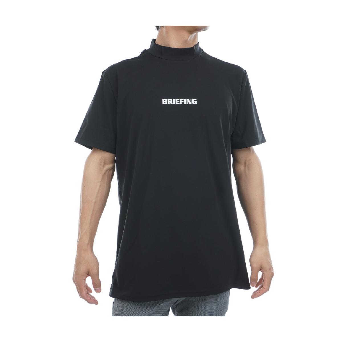 ブリーフィング　BRIEFING　ロゴ ライン RF ハイネック半袖シャツ 楽天市場】ブリーフィング BRIEFING ロゴ ライン RF ハイネック半袖