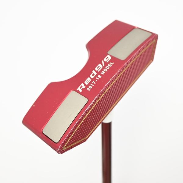 【中古】キャスコ Red Red9/9 2017-18 MODEL パター カーボンシャフト 【34】シャフト:カーボンシャフトCDランク フレックス計測項目外 男性用 メンズ用 右用|GDOゴルフショップ 店