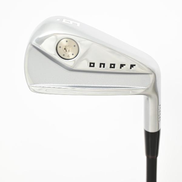 【中古】オノフ　KURO　オノフ フォージド KURO(2023) アイアン ONOFF CBT：624I　 シャフト：ONOFF CBT：624I Bランク　フレックスS　男性用 メンズ用　右用