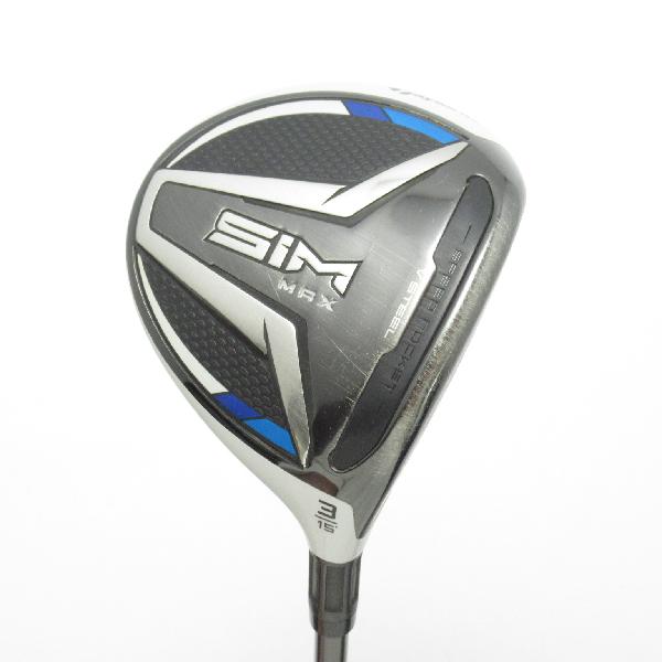 【中古】テーラーメイド SIM SIM マックス フェアウェイウッド TENSEI BLUE TM50 【3W】シャフト:TENSEI BLUE TM50CDランク フレックスR 男性用 メンズ用 右用|GDOゴルフショップ 店