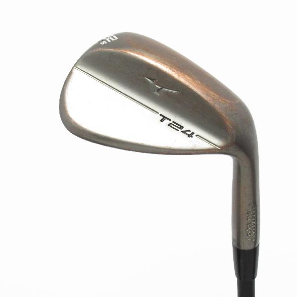 【中古】ミズノ　MIZUNO　T24 デニムカッパー仕上げ ウェッジ TRAVIL IRON 105　 【52-10】 シャフト：TRAVIL IRON 105 Cランク　フレックスX　男性用 メンズ用　右用