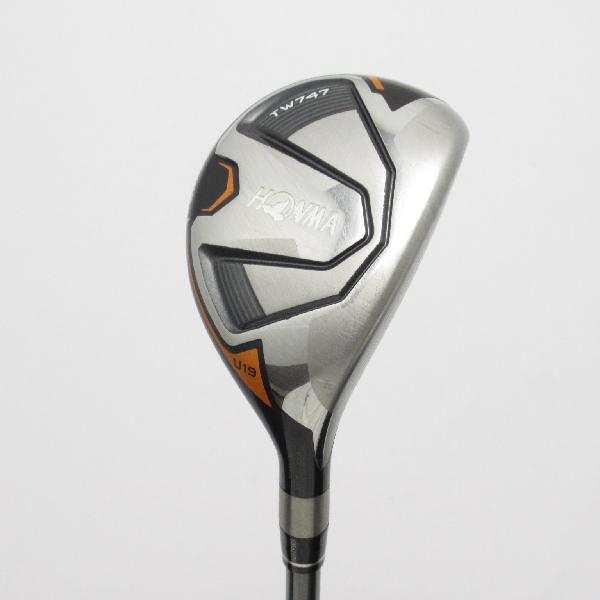 【中古】本間ゴルフ TOUR WORLD TOUR WORLD TW747 UT ユーティリティ VIZARD For TW747 【19】 シャフト:VIZARD For TW747 Cランク フレックス設定無 男性用 メンズ用 右用