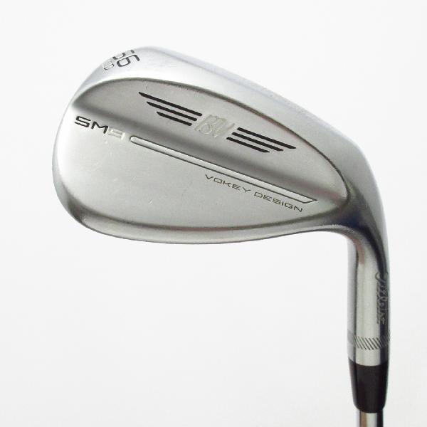 【中古】タイトリスト　Vokey　ボーケイ SM9 TOUR CHROME ウェッジ スチールシャフト　 【56-12】 シャフト：スチールシャフト CDランク　フレックス判別不能　男性用 メンズ用　右用