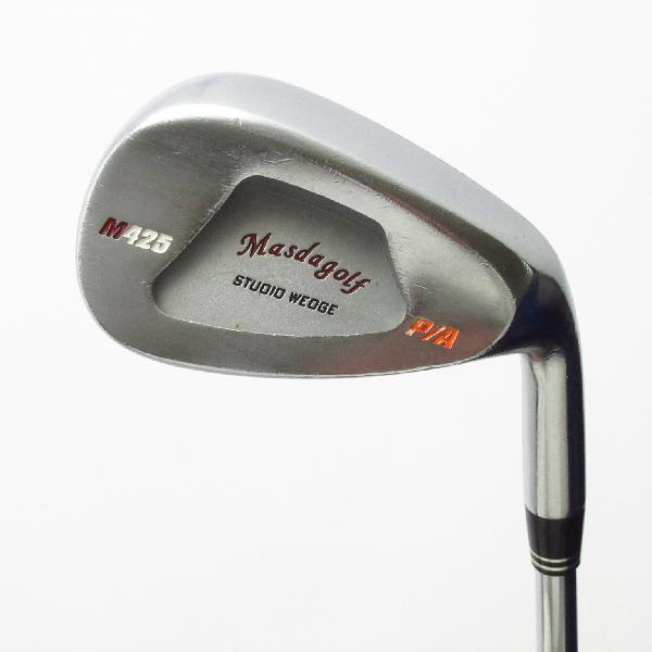 【中古】マスダゴルフ　MASDAGOLF　スタジオ WEDGE M425 ウェッジ スチールシャフト　【48-05】シャフト：スチールシャフトCDランク　フレックス判別不能　男性用 メンズ用　右用｜GDOゴルフショップ 店