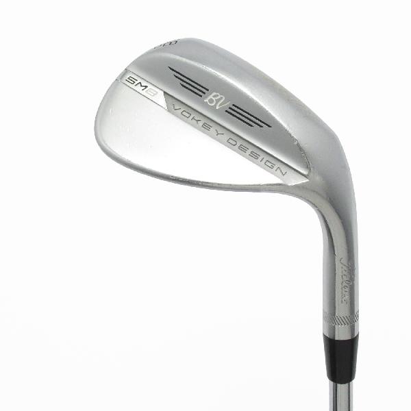 【中古】タイトリスト　Vokey　ボーケイ SM8 ツアークローム ウェッジ スチールシャフト　 【58-12】 シャフト：スチールシャフト Dランク　フレックス判別不能　男性用 メンズ用　右用