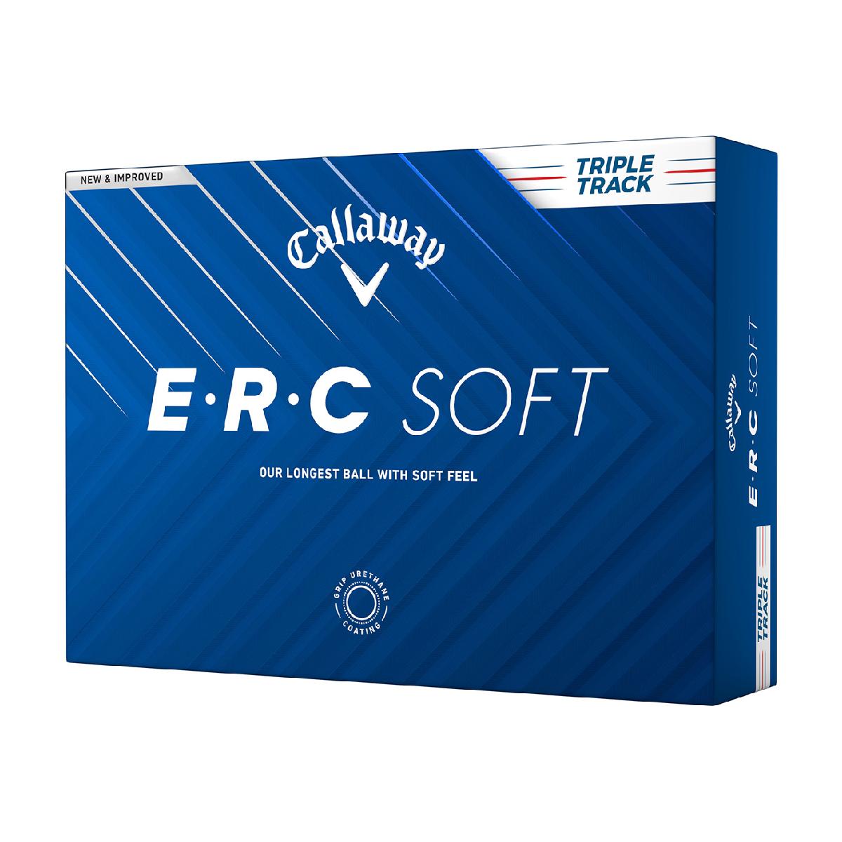 キャロウェイゴルフ　E・R・C　ERC SOFT TRIPLE TRACK ボール