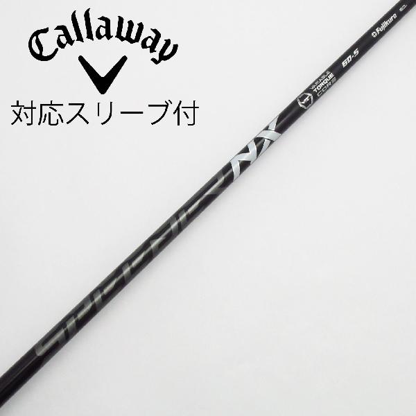 【中古】フジクラ　Speeder　Speeder NX BLACK ドライバー用_スリーブ付 Speeder NX BLACK 60　 Cランク　フレックスS