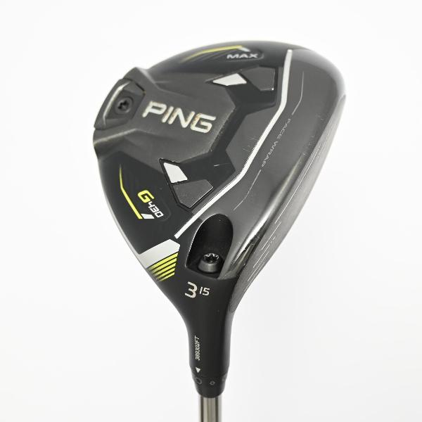 【中古】ピン　G430　G430 MAX フェアウェイウッド PING TOUR 2.0 CHROME 65　【3W】シャフト：PING TOUR 2.0 CHROME 65Cランク　フレックスR　男性用 メンズ用　右用｜GDOゴルフショップ 店