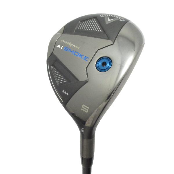 【中古】キャロウェイゴルフ　Ai SMOKE　パラダイム Ai SMOKE トリプルダイヤモンド フェアウェイウッド TENSEI Pro Blue 1K 60　【5W】シャフト：TENSEI Pro Blue 1K 60CDランク　フレックスS　男性用 メンズ用　右用｜GDOゴルフショップ 店