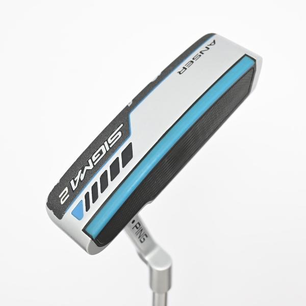【中古】ピン　SIGMA 2　SIGMA2 ANSER プラチナム仕上げ パター スチールシャフト　【34】シャフト：スチールシャフトCDランク　フレックス計測項目外　男性用 メンズ用　右用｜GDOゴルフショップ 店